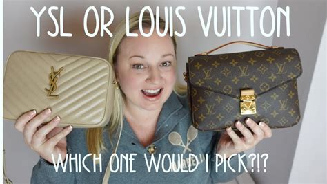 is saint laurent a luxury brand|ysl vs louis vuitton.